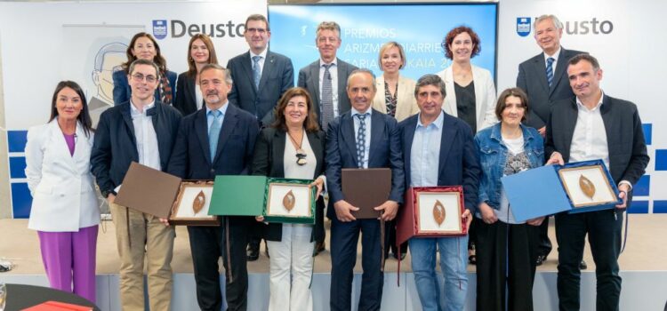Enpresa humanistaren ereduaren erreferenteak diren Arizmendiarrieta Bizkaia 2026 Sariak banatu dira Bilbon